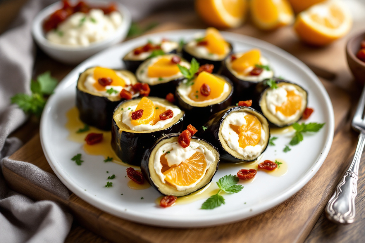 Баклажаны: рулетики, теплый салат и закуски